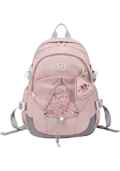 Yeni Kişilik Niş Üst Düzey Sırt Çantası Kadın Büyük Kapasiteli Eğlence Seyahat Sırt Çantası (Yurt Dışından)