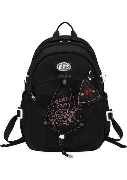 Yeni Kişilik Niş Üst Düzey Sırt Çantası Kadın Büyük Kapasiteli Eğlence Seyahat Sırt Çantası (Yurt Dışından)