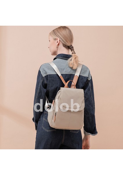 Naylon Oxford Kumaş Sırt Çantası Kadın Moda Minimalist Vahşi Yeni Moda Büyük Kapasiteli Naylon Hırsızlık Önleyici Sırt Çantası (Yurt Dışından) modelleri