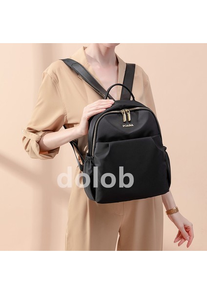 Premium Sense Büyük Kapasiteli Tuval Çanta Kadın Çantası Yeni Kore Trendy Fashion Fashion Oxford Bez Seyahat Sırt Çantası (Yurt Dışından)