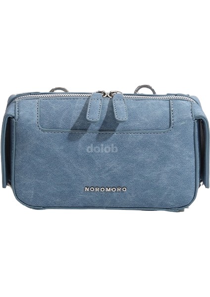Moda Rahat Koltuk Altı Küçük Kare Çanta 2023 Yeni Niş Kot Mavi Mini Trend Messenger Çanta (Yurt Dışından)