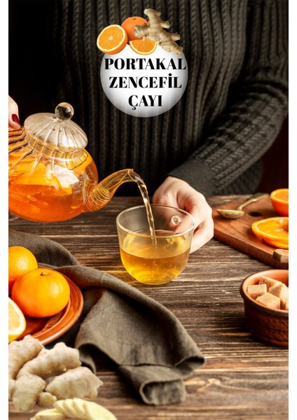 Portakal Zencefil Çayı 300 gr