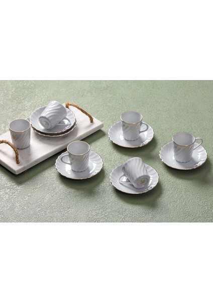 Altın Yaldız Kahvetakımı 12 Parça