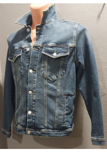 Erkek Çift Cepli Jeans Ceket fiyatları