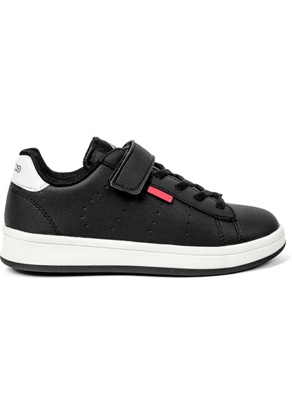 FK23 1539 Filet Erkek Çocuk Spor Ayakkabı Siyah Beyaz