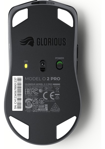 Model O 2 Pro 1k Polling Kablosuz Oyuncu Mouse Siyah