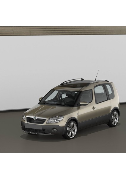 Skoda Roomster 2006-15 Güneşlik Tutucu Klipsi Bej Krem 3B0857561B