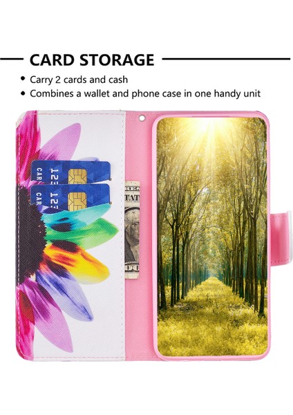 Samsung Galaxy A15 4g Kasa Pu Deri Cüzdan Telefon Kapağı (Yurt Dışından)