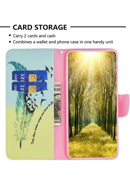 Samsung Galaxy A15 4g Kasa Pu Deri Cüzdan Telefon Kapağı (Yurt Dışından)
