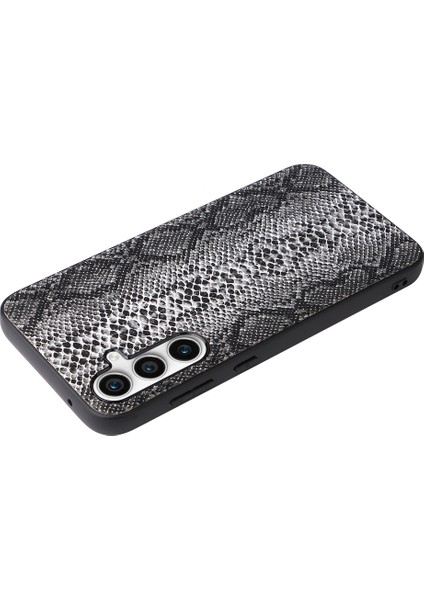 Samsung Galaxy S23 Fe Pu + Pc + Tpu Cep Telefonu Drop Anti-Drop Cep Telefonu Geri Kapak (Yurt Dışından)