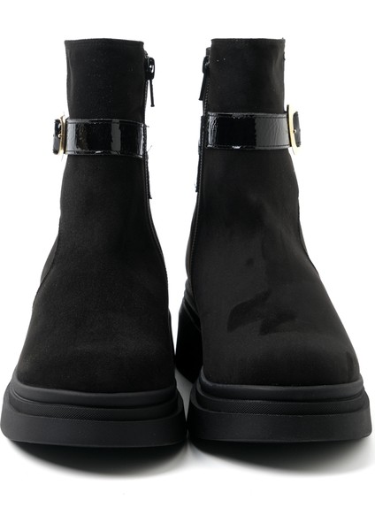 Kadın Bot 9E4932 4932 Camoscio Nero fiyatları