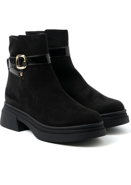 Kadın Bot 9E4932 4932 Camoscio Nero modelleri