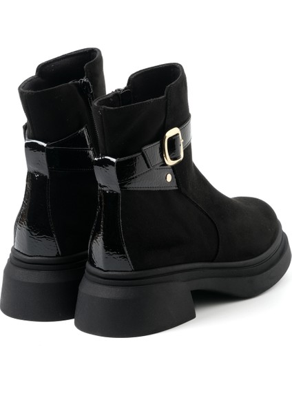 Kadın Bot 9E4932 4932 Camoscio Nero fırsatları