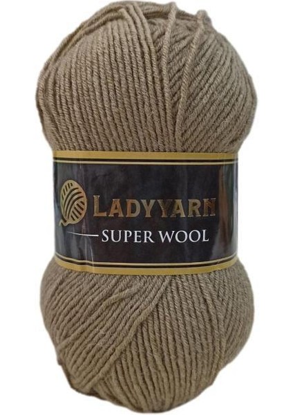 Lady Yarn Süper Wool El Örgü Ipi 1 Adet 100 Gram