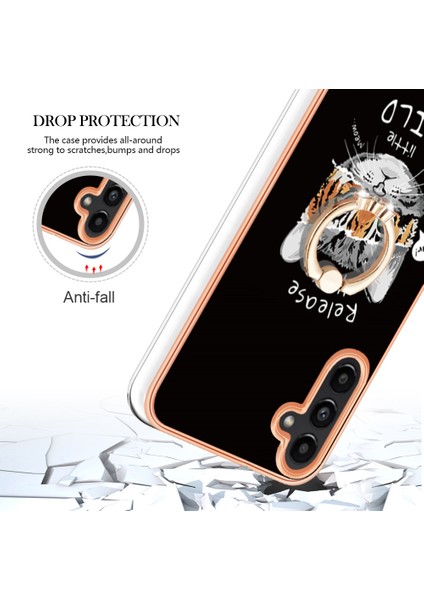 Samsung Galaxy A34 5g Kickstand Tpu Kasası Elektrapan Telefon Kapağı (Yurt Dışından)