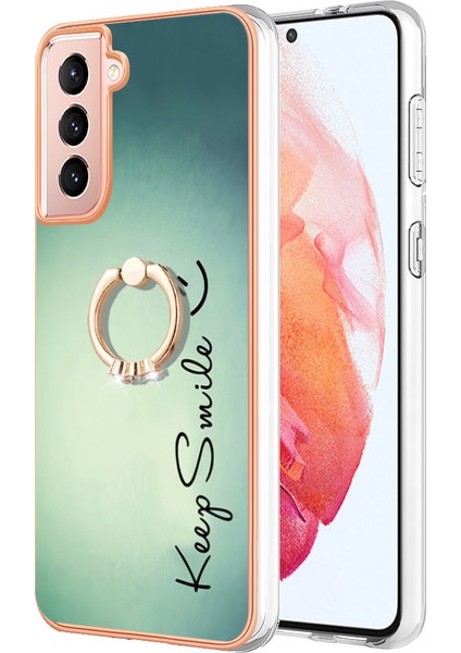Samsung Galaxy S21 Fe 5g Koruyucu Tpu Kapak Imd Kickstand Electoleed Telefon Kılıfı (Yurt Dışından)