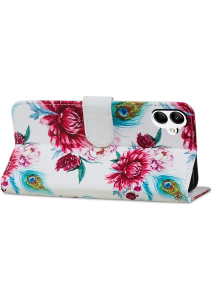 Samsung Galaxy A05 4g Case Stand Pu Deri Telefon Kapağı (Yurt Dışından)