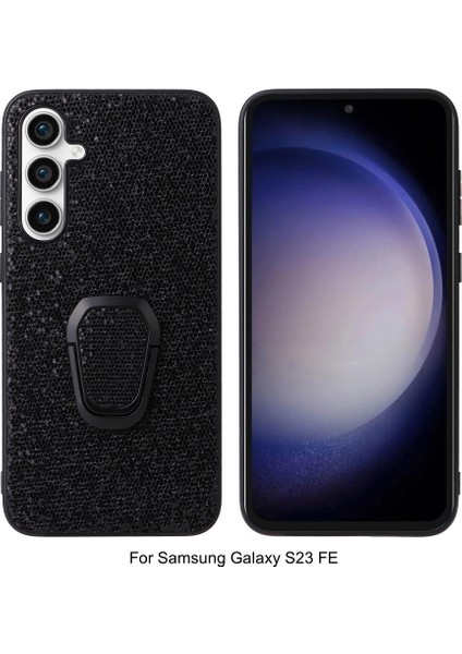 Samsung Galaxy S23 Fe Pu Deri+Tpu+Pc Telefon Kapağı Kickstand Cep Telefonu Geri Kılıf (Yurt Dışından) fiyatları