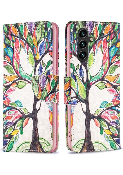 Samsung Galaxy A15 4g Kasa Pu Deri Cüzdan Telefon Kapağı (Yurt Dışından)