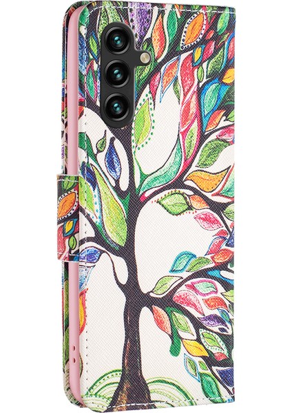 Samsung Galaxy A15 4g Kasa Pu Deri Cüzdan Telefon Kapağı (Yurt Dışından)