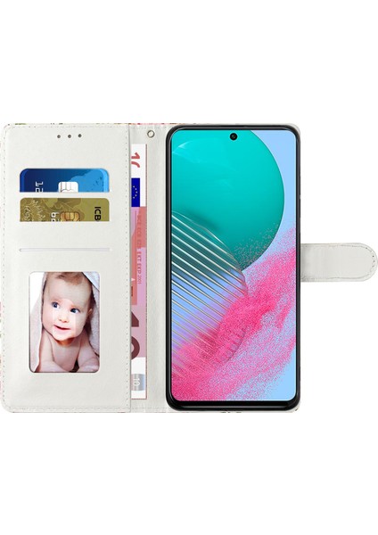 Samsung Galaxy A05 4g Case Stand Pu Deri Telefon Kapağı (Yurt Dışından)