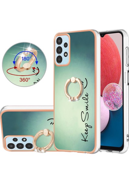 Samsung Galaxy A52 / A52S 5g Tpu Telefon Kılıfı, Yüzük Kickstand Imd Elektruman Kapak (Yurt Dışından) modelleri