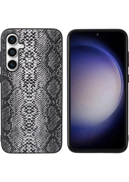 Samsung Galaxy S23 Fe Pu + Pc + Tpu Cep Telefonu Drop Anti-Drop Cep Telefonu Geri Kapak (Yurt Dışından)