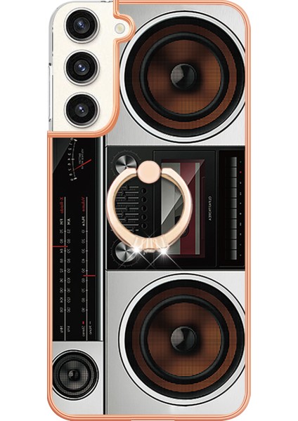 Samsung Galaxy S23+ Telefon Tpu Kılıfı Elektrokaplama Kickstand Cover (Yurt Dışından) fiyatları