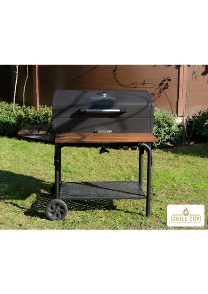 Kömürlü Barbekü- Lüx Barbekü Gc 075 cm Mat Renk