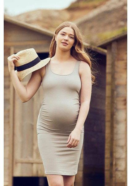 Style The Bump Darlene Basıc Hamile Elbise