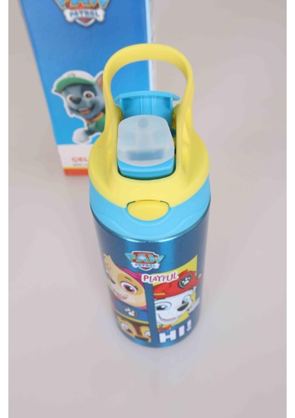 Lisanslı Paw Patrol Çelik Matara 500 ml