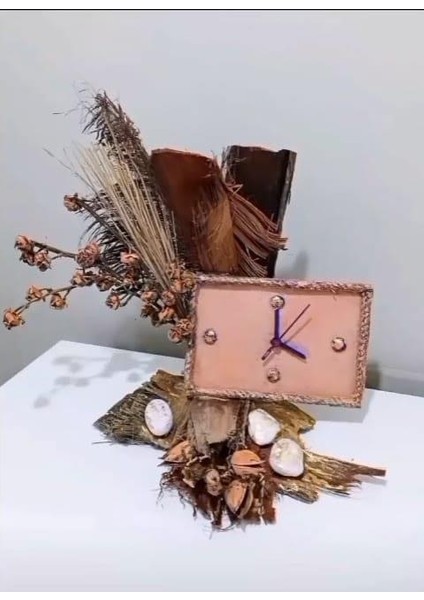 Doğanın Mucizeleri Dekoratif Saat