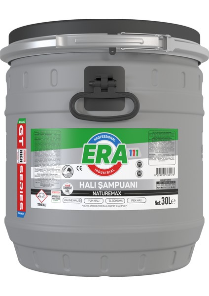 Era 111 Naturemax Klasik Ağır Hizmet Profesyonel Halı Şampuanı 30 kg