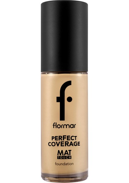 Mat Touch E Vitamini İçeren Yüksek Pigmentli & Mat Bitişli Fondöten