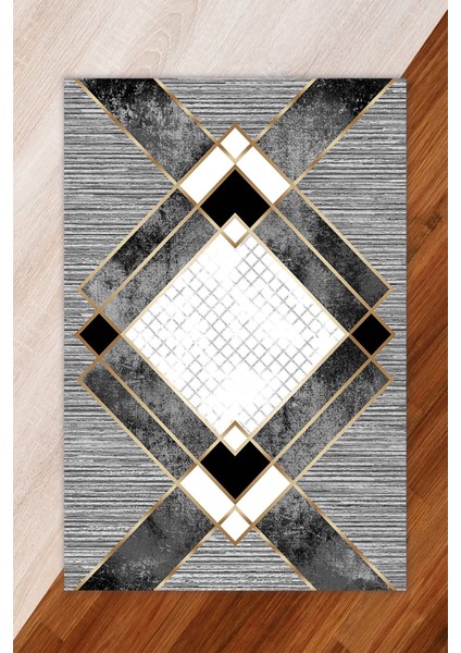 Piramit Desenli Trend Lastikli Halı Örtüsü fiyatları