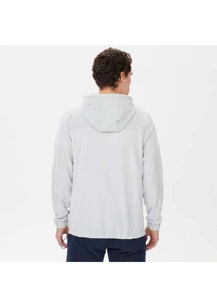 Nautıca Erkek Gri Standart Fıt Kapüşonlu Sweatshırt K37194T.0GV