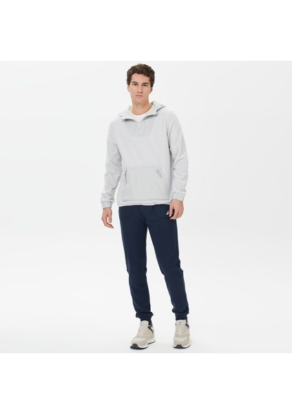 Nautıca Erkek Gri Standart Fıt Kapüşonlu Sweatshırt K37194T.0GV