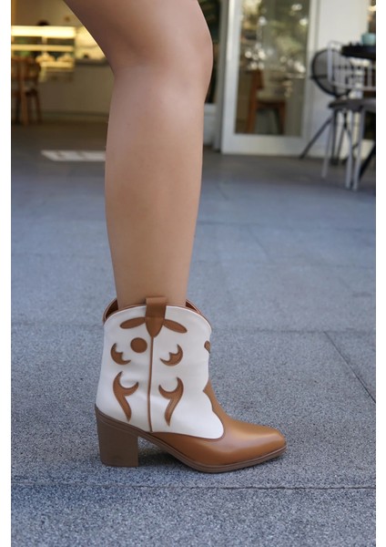 Kaela Taba Desenli Kadın Boot