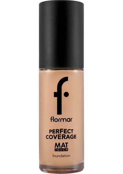 Mat Touch E Vitamini Içeren Yüksek Pigmentli & Mat Bitişli Fondöten