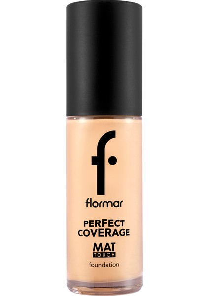 Mat Touch E Vitamini Içeren Yüksek Pigmentli & Mat Bitişli Fondöten