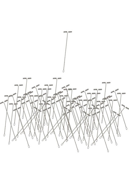 100 Balıkçılık Balıkçılı Dize 8 cm (Yurt Dışından)
