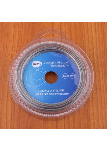 Paslanmaz Çelik Örgülü Çelik Tel Dayanıklı 60LBS (Yurt Dışından) fırsatları