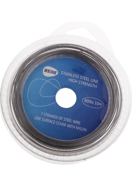 Paslanmaz Çelik Örgülü Çelik Tel Dayanıklı 60LBS (Yurt Dışından) indirimleri