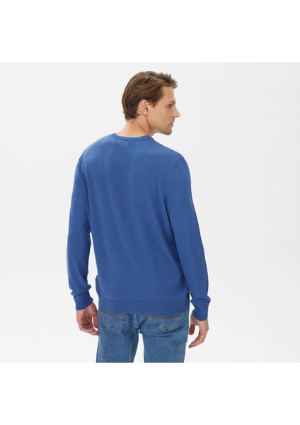 Nautıca Erkek Mavi Standart Fıt Uzun Kollu Triko S37002T.4UB fiyatları