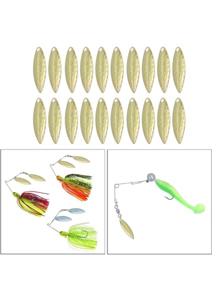 Sert Yemler Için 20 Paket Metal Balıkçılık Kaşığı Dıy Altıımı (Yurt Dışından) fırsatları