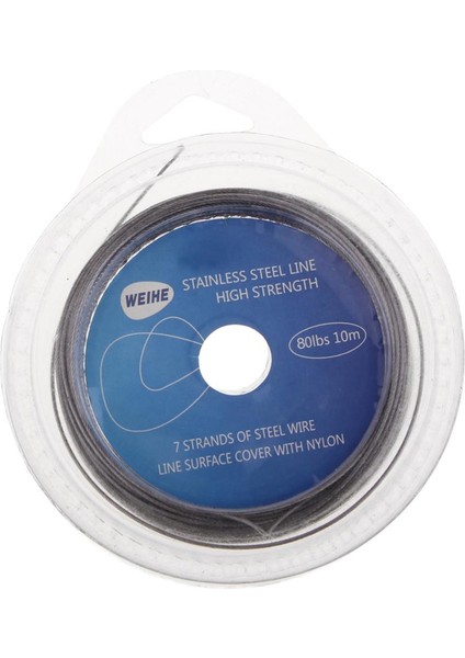 Paslanmaz Çelik Kaplama Izleme 10M 80LBS (Yurt Dışından)