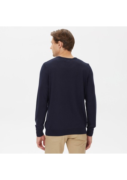 Nautıca Erkek Lacivert Standart Fıt Uzun Kollu Triko S37002T.4NV fiyatları