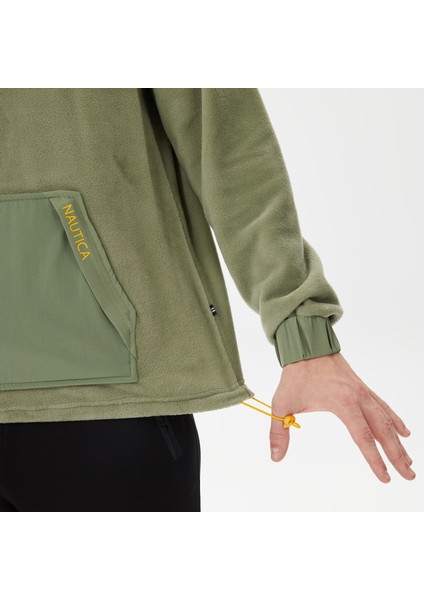 Nautıca Erkek Yeşil Standart Fıt Kapüşonlu Sweatshırt K37194T.3SY indirimleri
