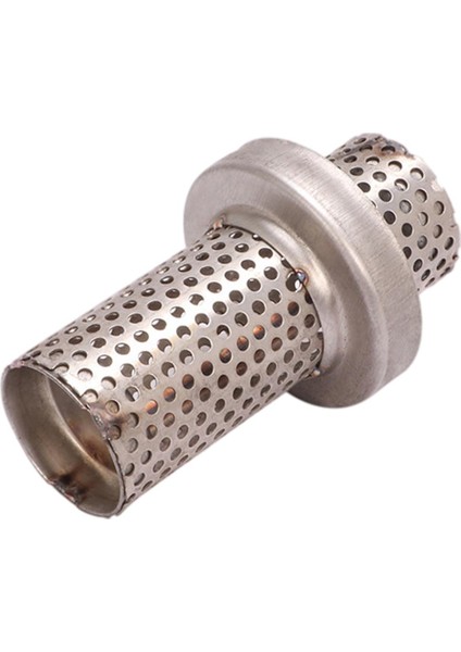51MM/60MM Egzoz Borusu Mufeler Paslanmaz Çelik Gürültü Ses Bastırıcı Egzoz 60MM Kısa (Yurt Dışından)