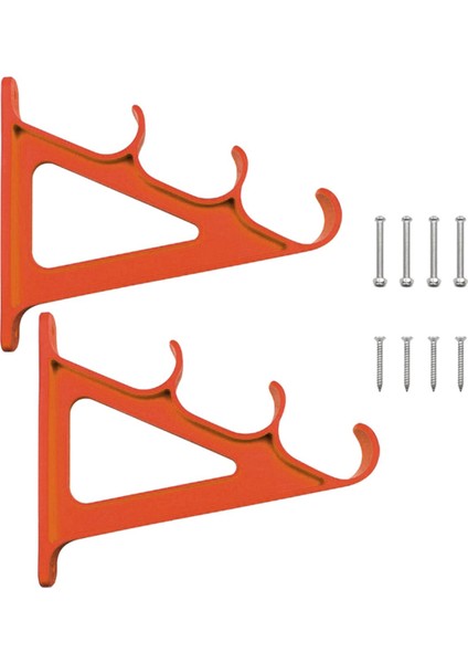 2 Parça Olta Depolama Rafı Hava Koşullarına Dayanıklı Ev Araç Duvarı Için Turuncu (Yurt Dışından) fiyatları